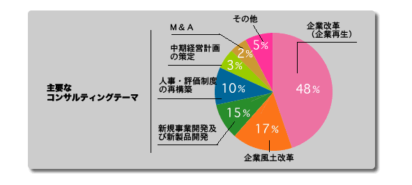 主要なコンサルティングテーマ